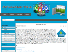 Tablet Screenshot of informatyka.zsp1.edu.pl
